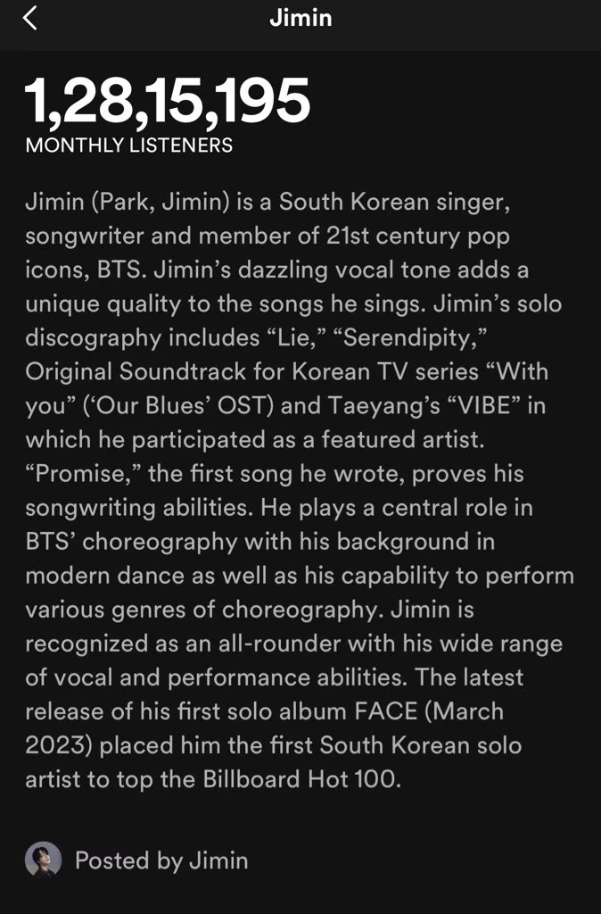 Jimin Biography