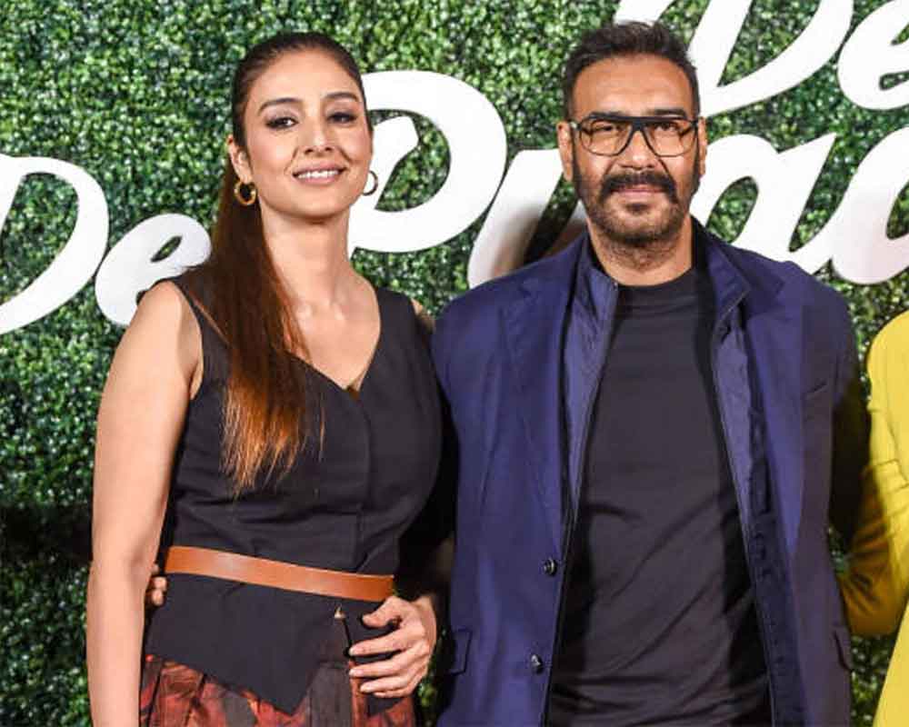 Ajay Devgn and Tabu