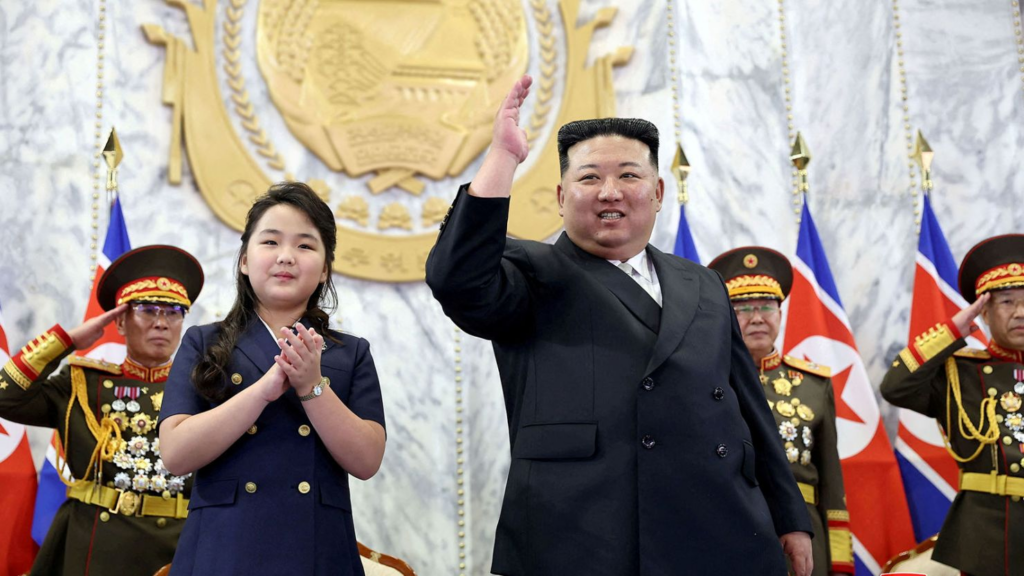 Kim Jong Un latest news with daughter 