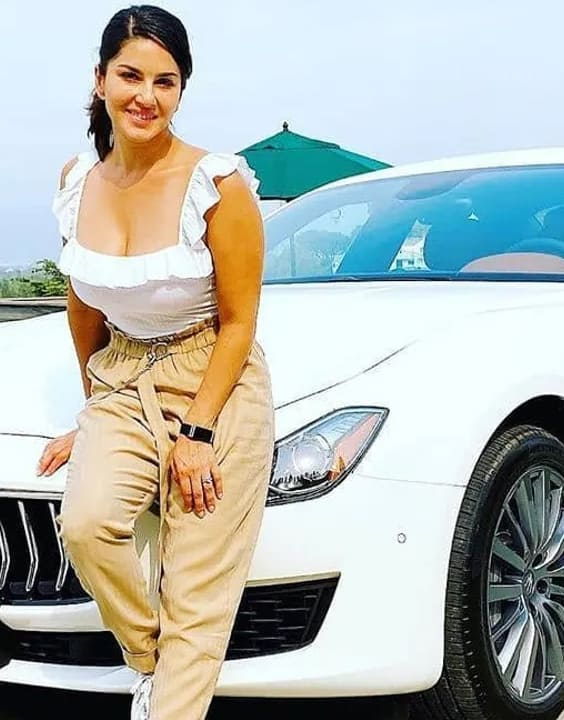 Sunny Leone Love for Cars and Gadgets 