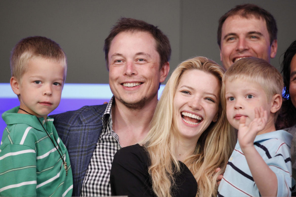 Elon Musk Wife and Children