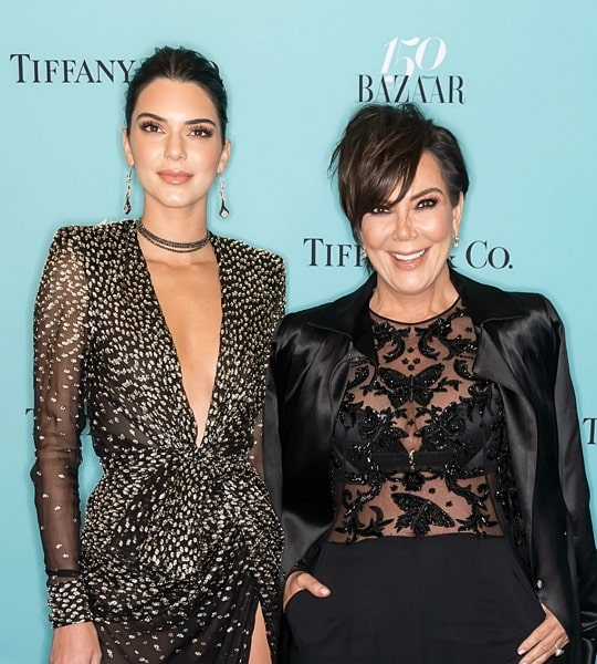 Kris Jenner with her Daughter (Kendall Jenner)