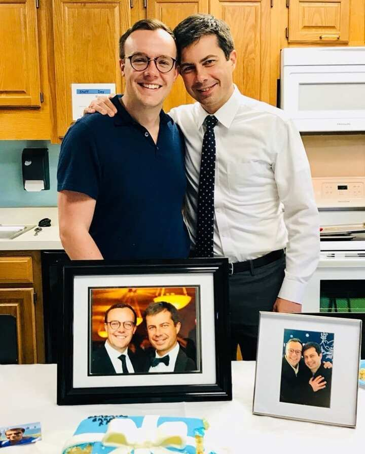 Pete Buttigieg and his husband images