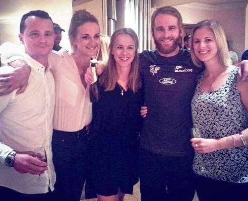 Kane Williamson’s family