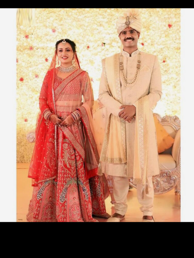 IAS Ria Dabi and IPS Manish Kumar wedding pictures