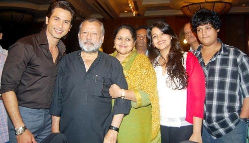 Shahid Kapoor Family