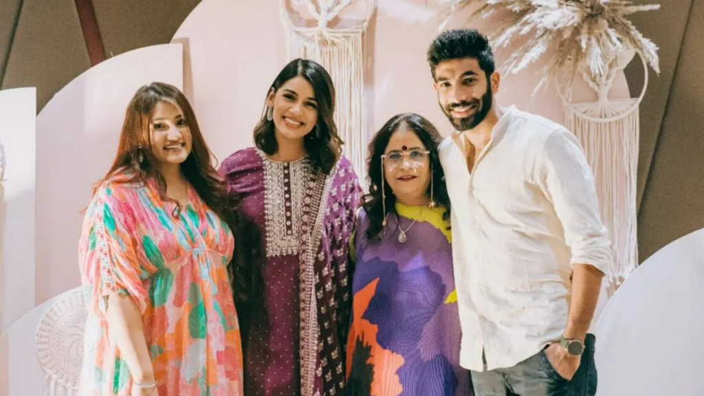 Jasprit Bumrah Family