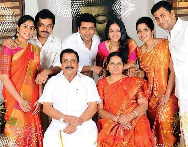 Jyothika  Family