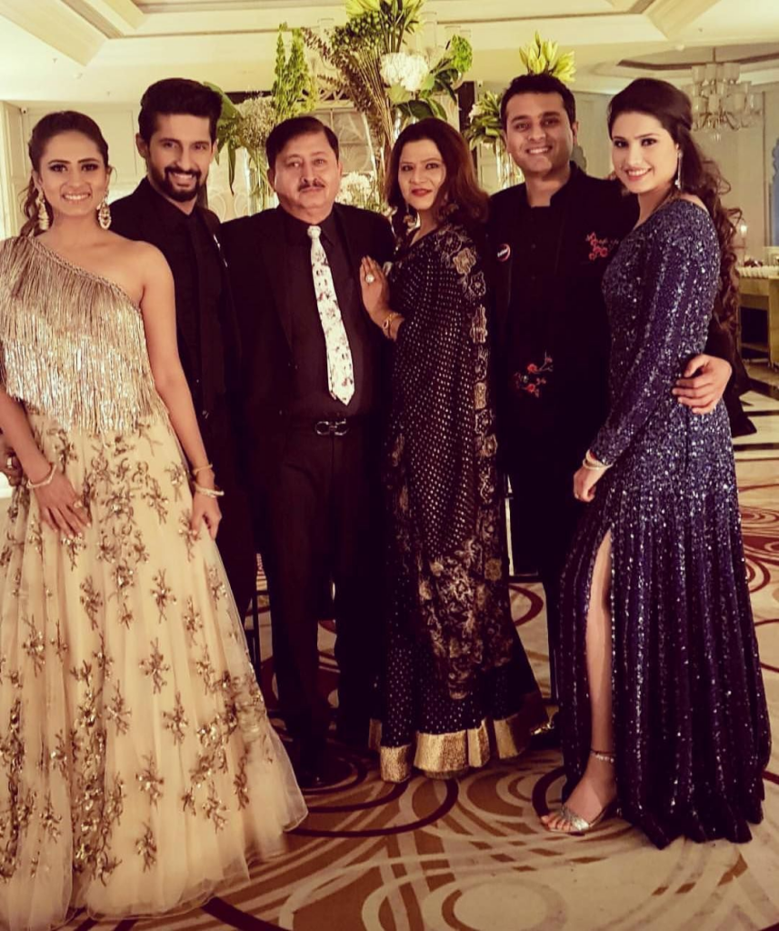 Sargun Mehta Family 