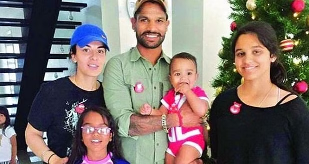 Shikhar Dhawan Family