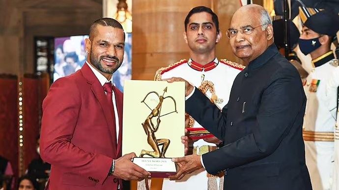 Award’s for Shikhar Dhawan