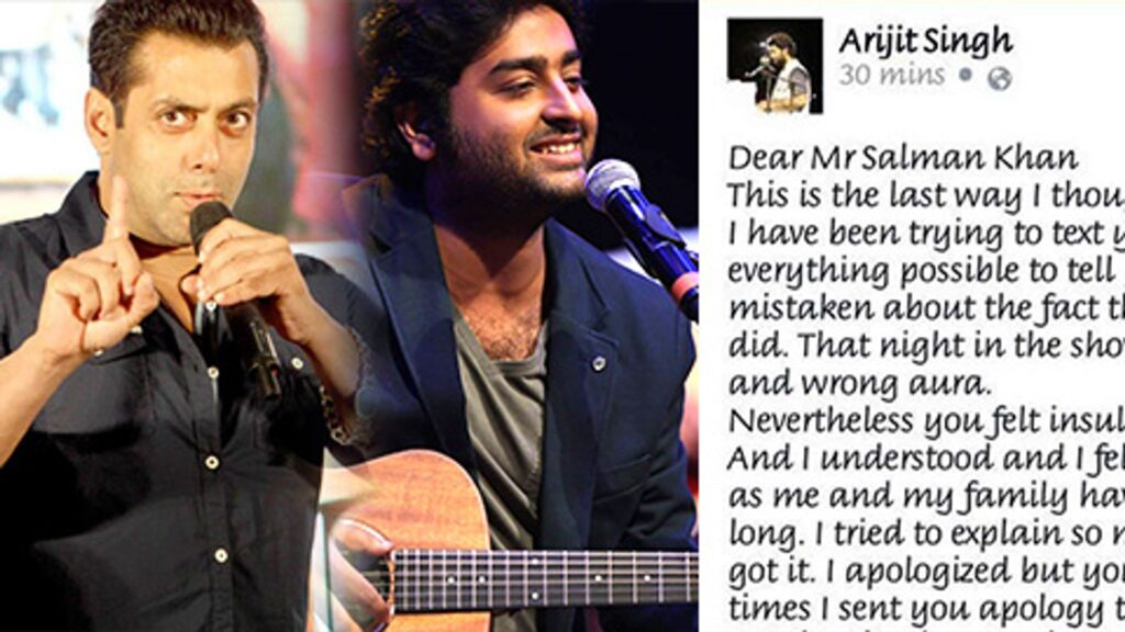 Arijit Singh and Salman Khan Controversy