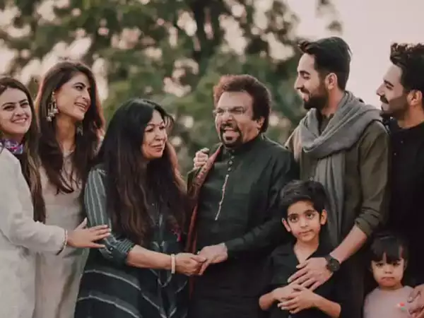 Ayushmann Family member