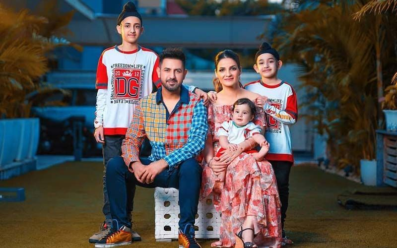 Gippy Grewal Family