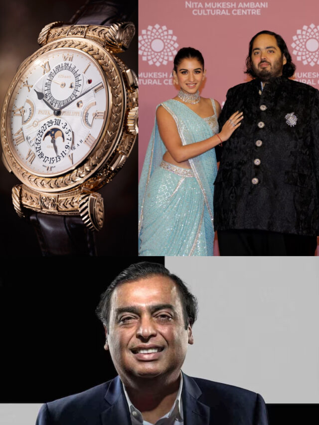Anant Ambani wears Rs 63 crore watch, know about it