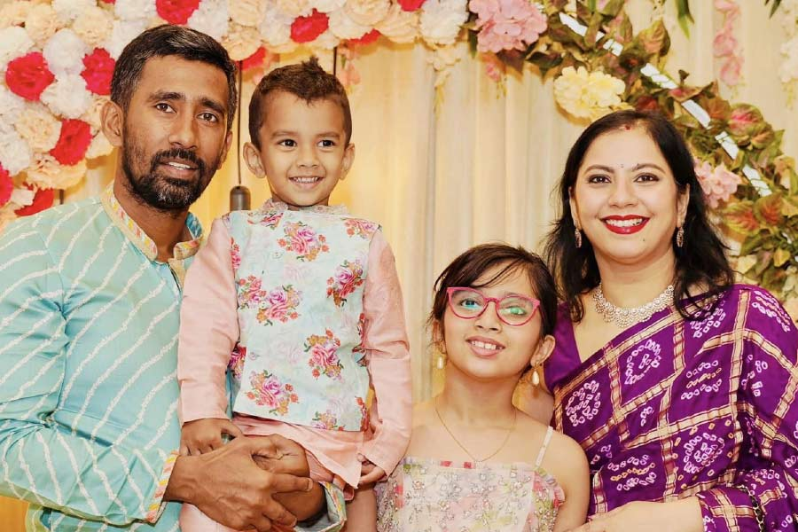 Wriddhiman Saha’s Family 