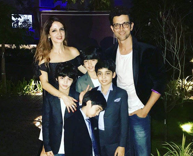 Hrithik Roshan's Wife and Kids 