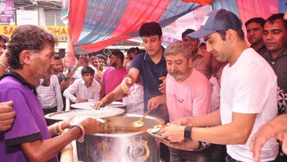 Gautam Gambhir Charity Work