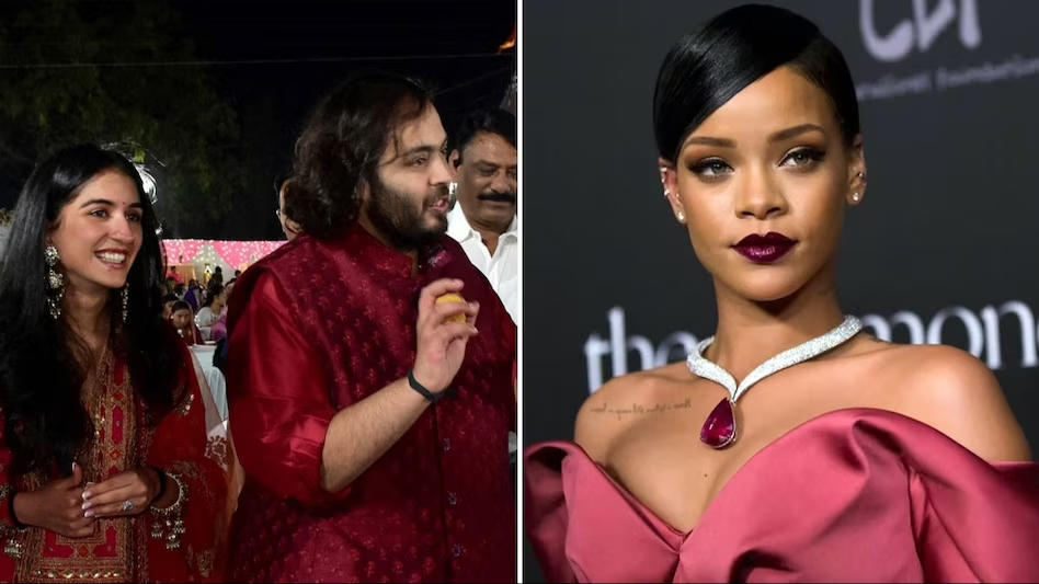 anant ambani radhika merchant & rihanna

