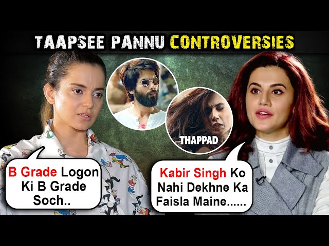 Taapsee Pannu Controversies