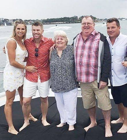 David Warner Family