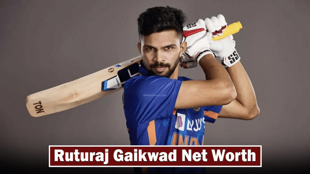 Ruturaj Gaikwad Net Worth